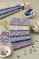 Preview: Tilda Patchwork Stoff Baumwolle - Sanctuary - Adina Eggplant